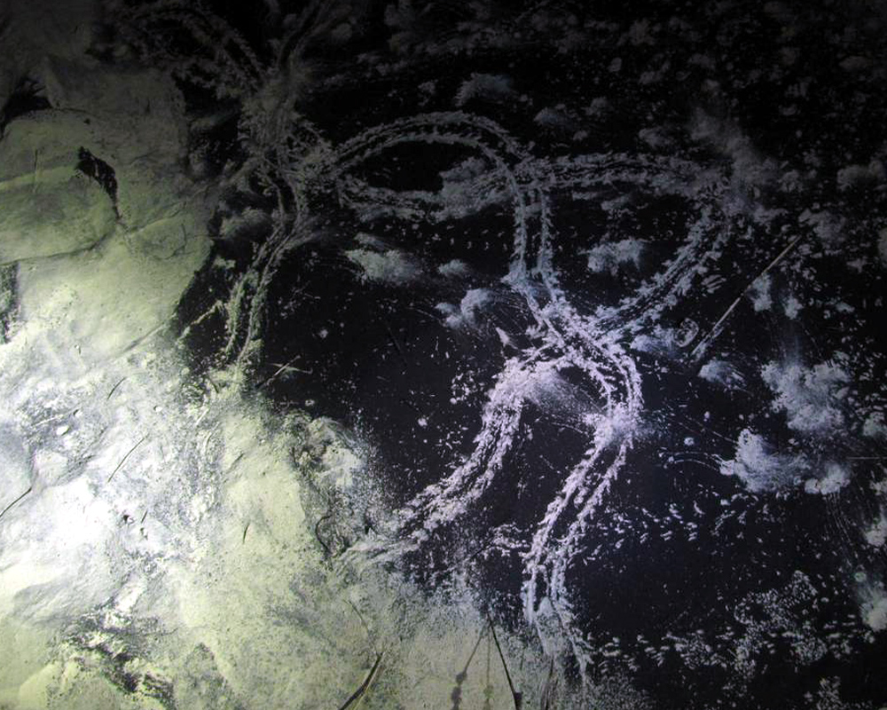 Externí obrázek: Dlouhou dobu neobjasněné stopy z jihlavských katakomb.